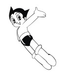 Disegno di Astro Boy gratis da colorare