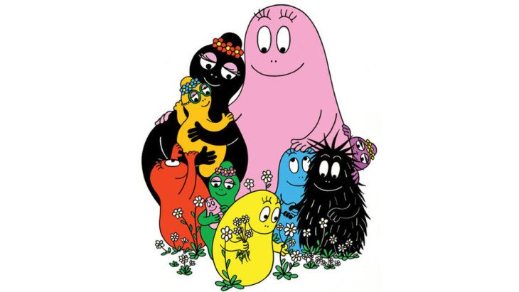 Pagina Di Cartone Animato Barbapapà Da Colorare