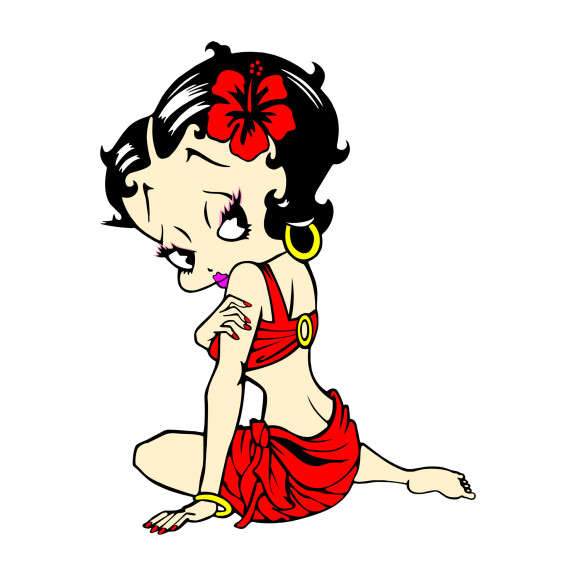 Disegno di Betty Boop gratis da colorare