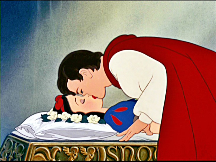 Blanche Neige le baiser d'amour