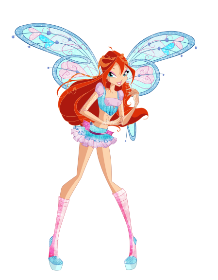 Disegno di Bloom Believix Winx da colorare