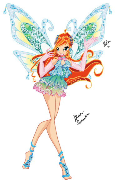 Disegno di Bloom Enchantix Winx da colorare