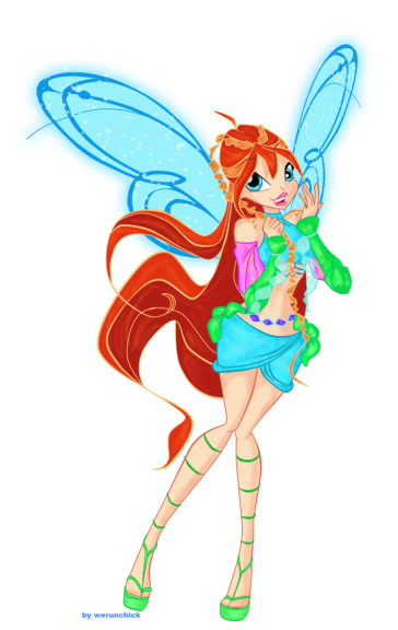 Disegno di Bloom Sophix Winx da colorare