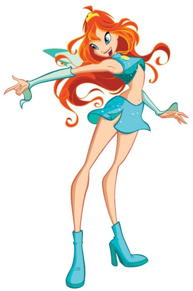 Disegno di Bloom Winx da colorare