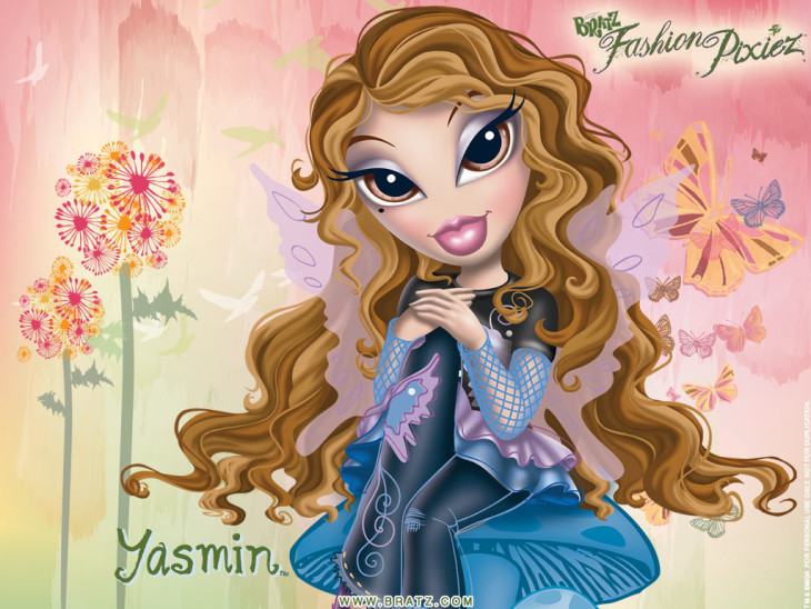 Disegno di Bratz Yasmin da colorare