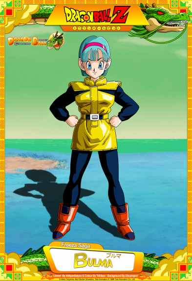 Disegno di Bulma Dbz da colorare