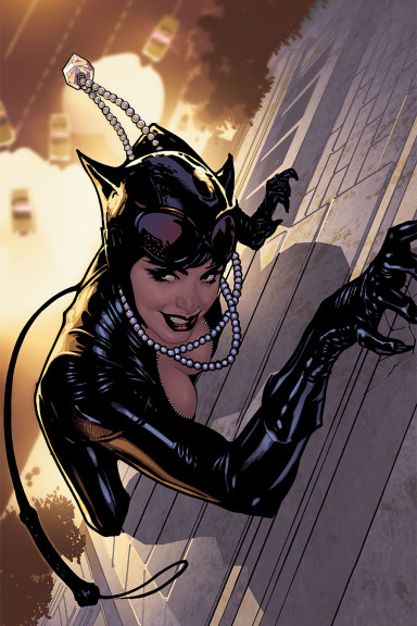 Disegno di Catwoman da colorare