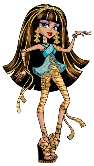 Disegno di Monster High Cleo By Nile da colorare