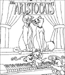 Coloriage aristochats