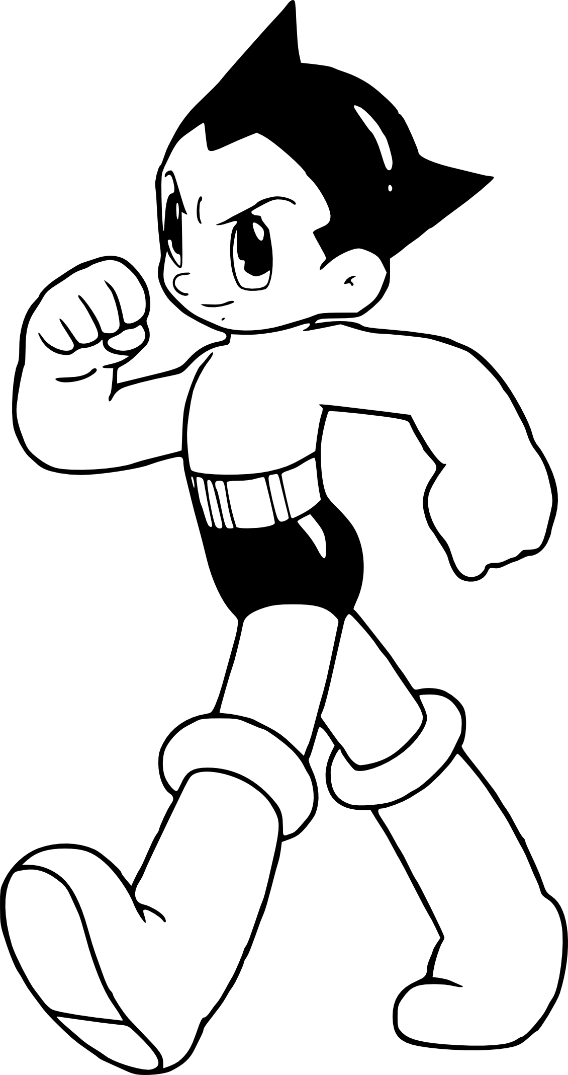 Disegno di Astroboy da colorare