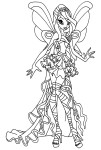 Coloriage Bloom Harmonix