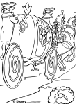 Cinderella Carriage coloring page