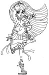 Monster High Cleo By Nile coloring page