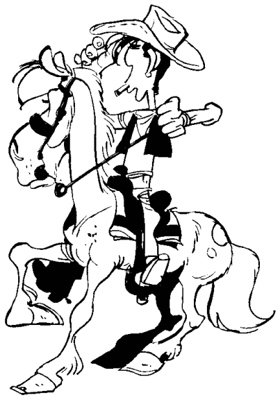 Jolly Jumper Horse coloring page