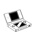 Nintendo Ds coloring page