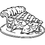 Piece Of Kings Cake coloring page