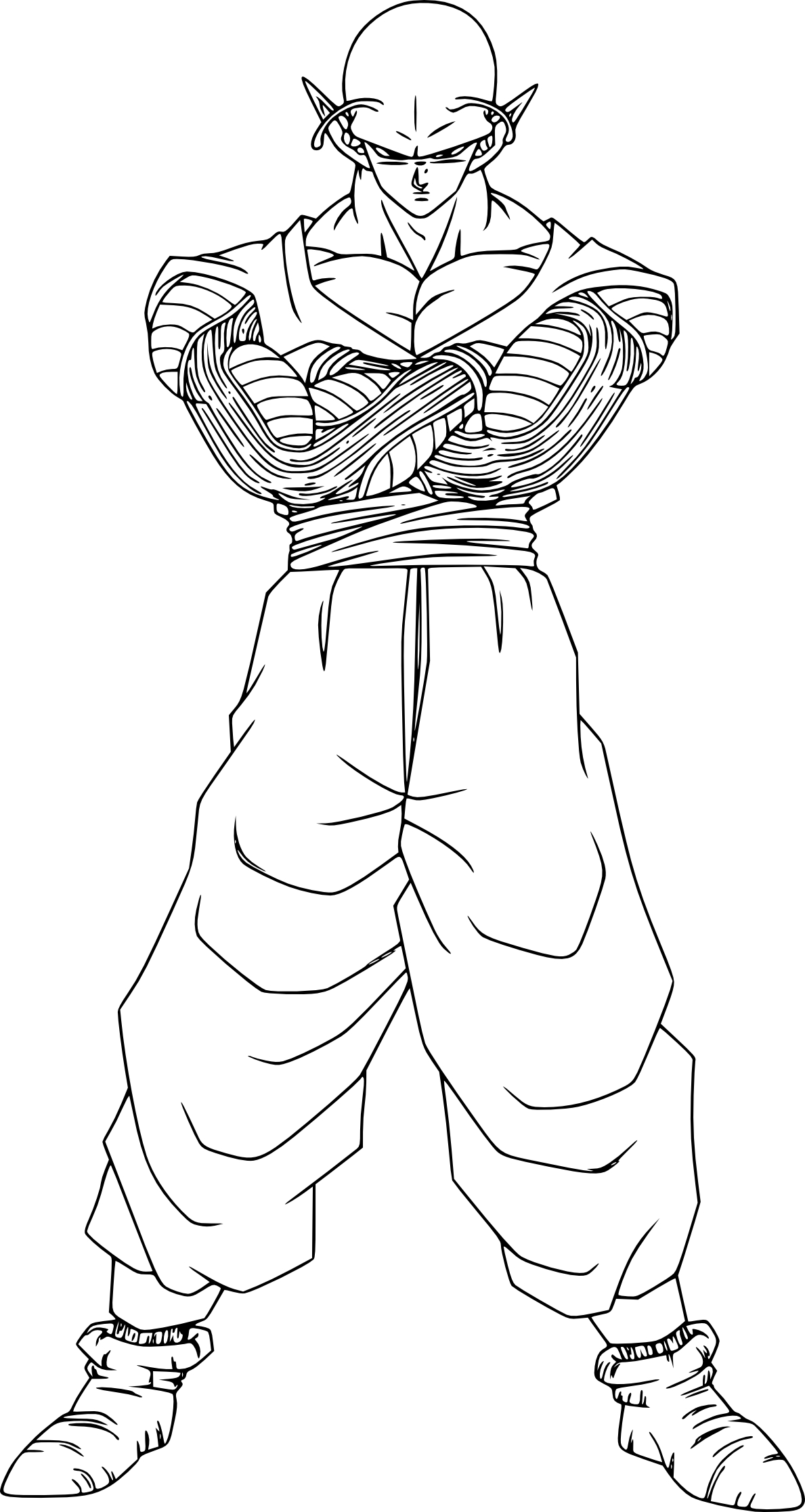 Piccolo Dbz coloring page