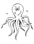 Of An Octopus coloring page