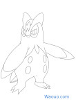 Pokemon Prinplup coloring page