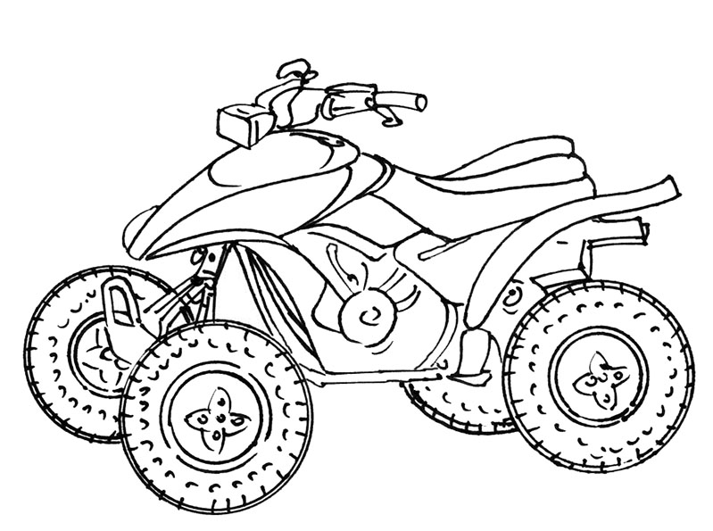 Quad coloring page