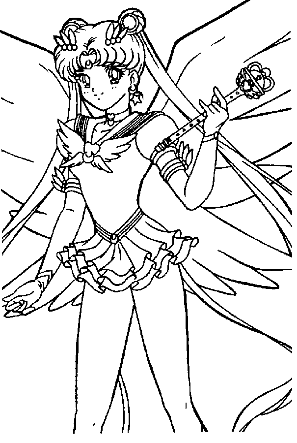 Sailor Moon Manga coloring page