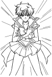 Coloriage Sailor Uranus