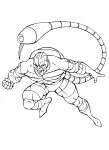 Scorpion Spider Man coloring page