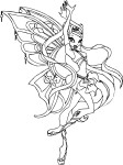 Stella Enchantix Winx coloring page