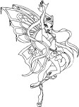 Coloriage Stella Enchantix