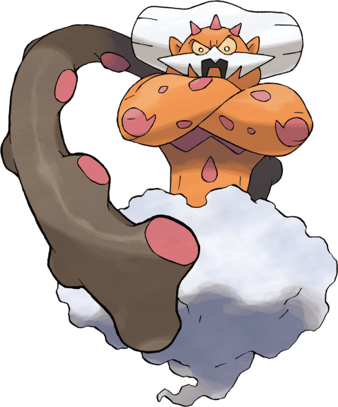 Disegno di Pokemon leggendario Landorus da colorare