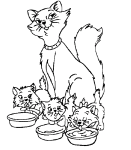 Aristochats Disney coloring page