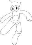 Disegno di Astroboy libero da colorare