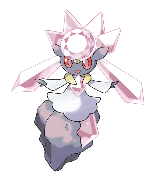 Disegno di Pokemon Diancie da colorare