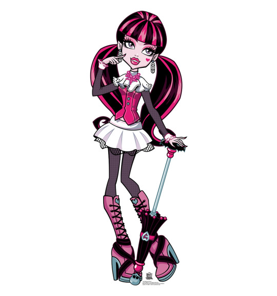 Disegno di Monster High Draculaura da colorare