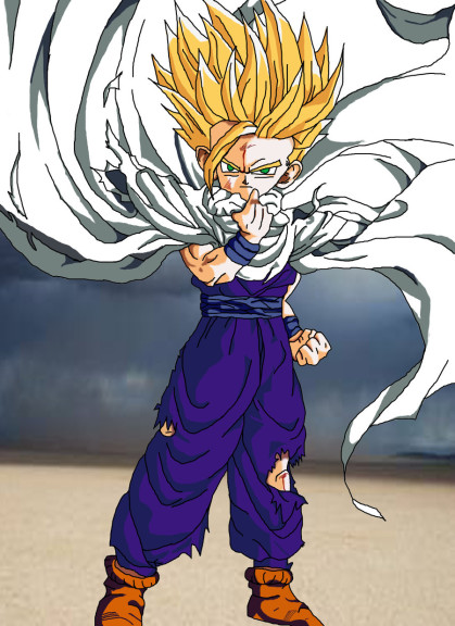 Disegno di Gohan Dbz da colorare