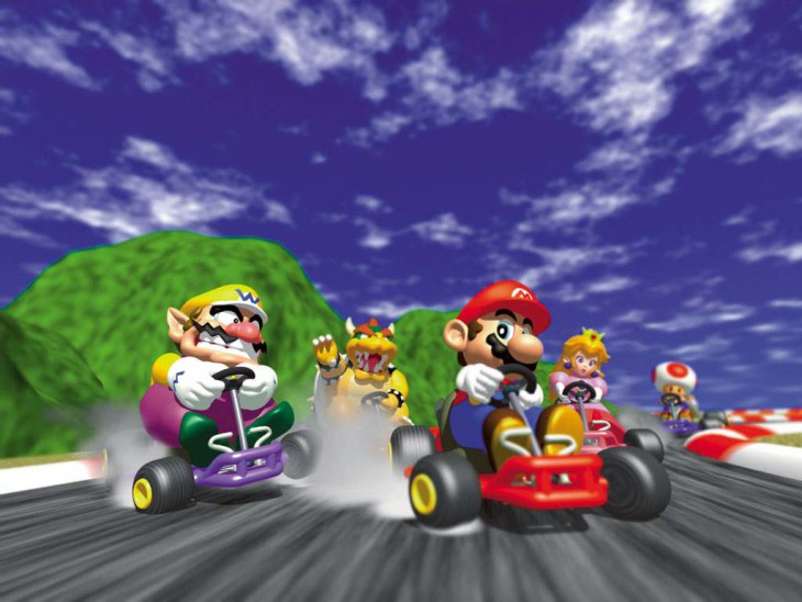 Mario Kart course