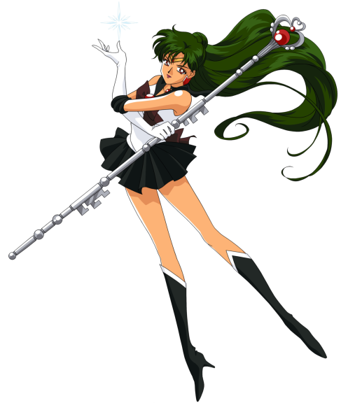 Disegno di Sailor Pluto da colorare 2