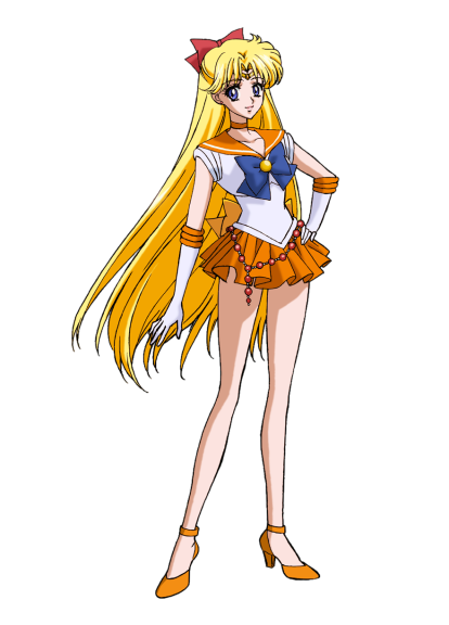 Disegno di Sailor Venus da colorare