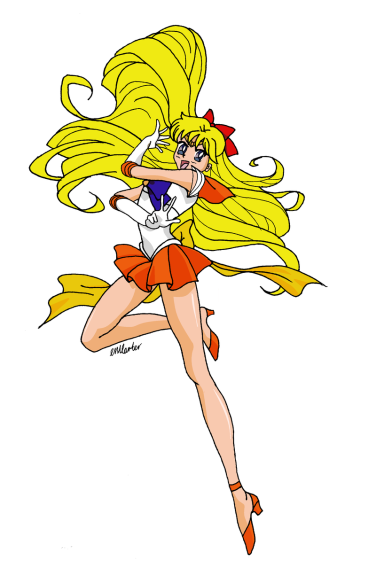 Disegno di Sailor Venus Gratis da colorare