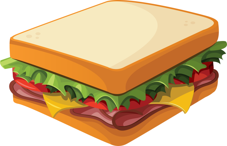 Disegno di Panino da colorare