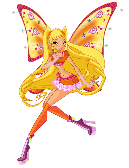 Disegno di Stella Believix Winx da colorare