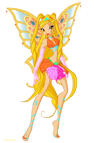 Disegno di Stella Enchantix Winx da colorare