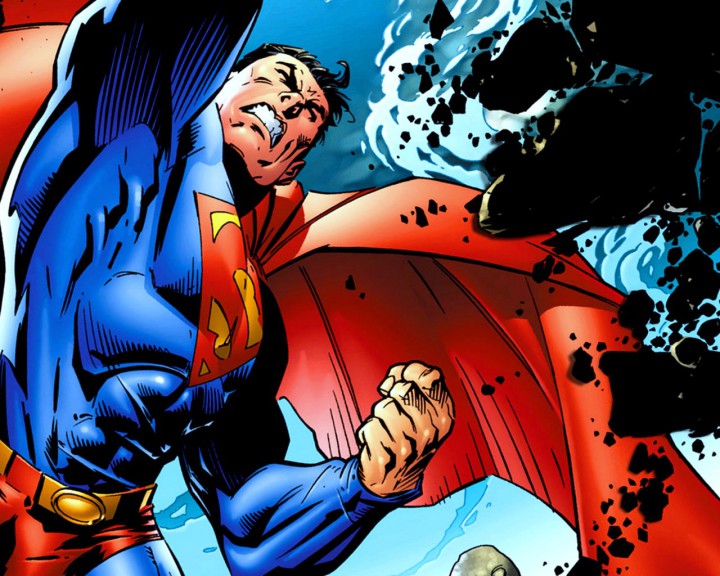 Superman Versus A Villain