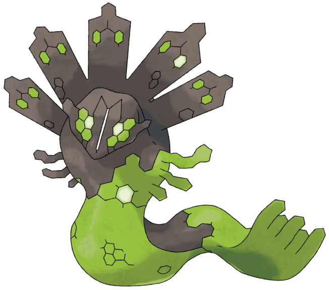 Disegno di Pokemon leggendario Zygarde da colorare