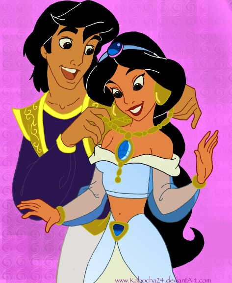 Aladdin Jasmine And Aladdin