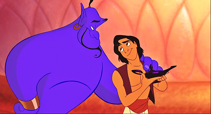 Pagina Di Aladdin E Il Genio Disney Da Colorare