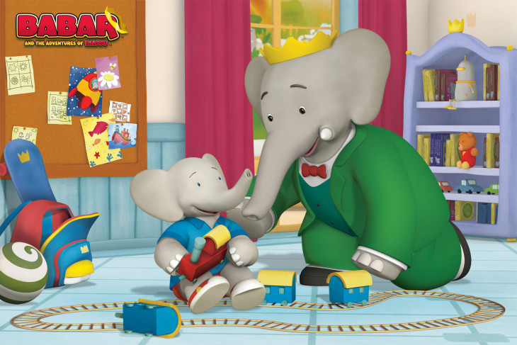 Disegno di Disegno di Babar e da colorare