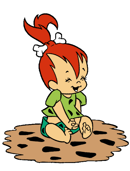 Disegno di Bambino Flintstone da colorare