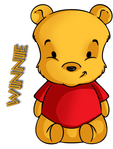 Disegno di Bambino Winnie The Pooh da colorare