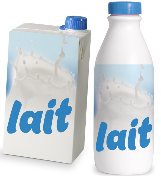 Bouteille de lait